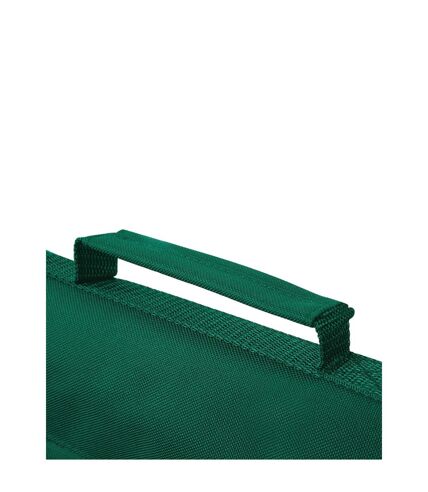 Quadra Classic Reflective Book Bag (Bottle Green) (One Size)