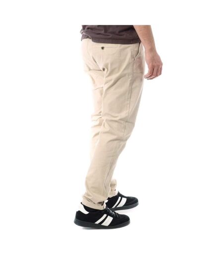 Pantalon chino beige/écru homme paname brothers costa1