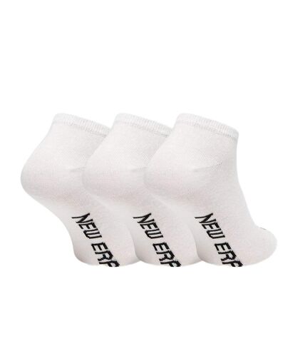 Chaussettes Blanches Homme New Era Flag Sneaker - 35/38