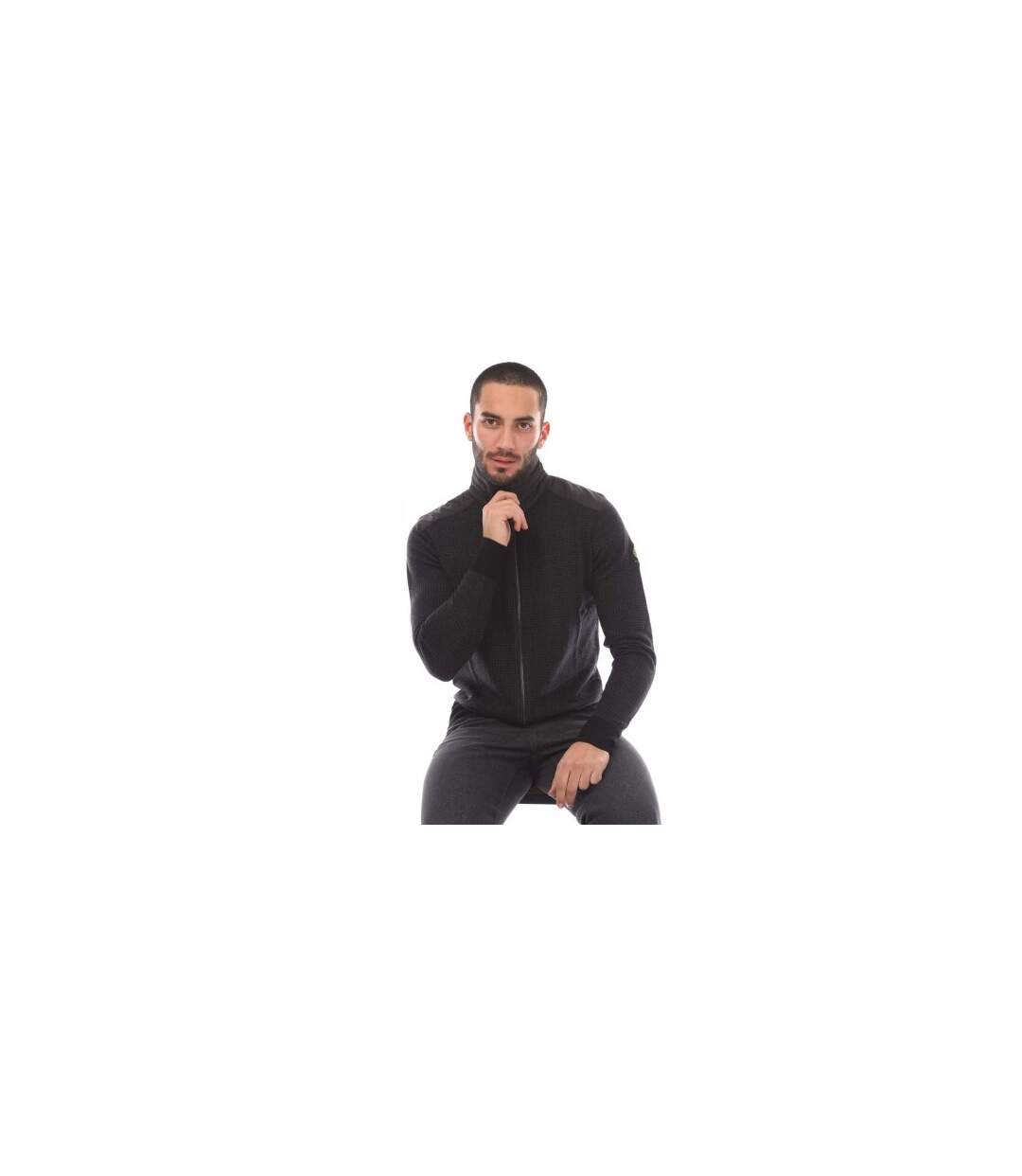 Cardigan Homme Noir Belstaff-1