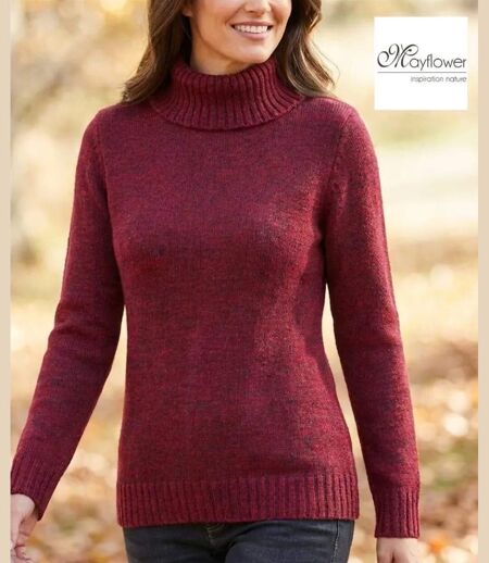 Pull Col Cassé Femme Mayflower DEFI2R Modulable