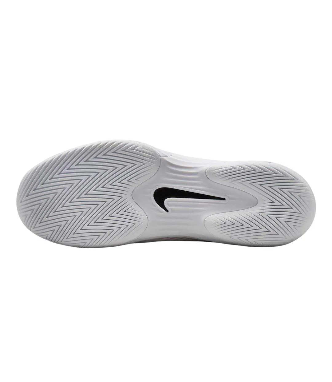 Mens Logo Low Cut Tennis Shoes White Black Nike-4