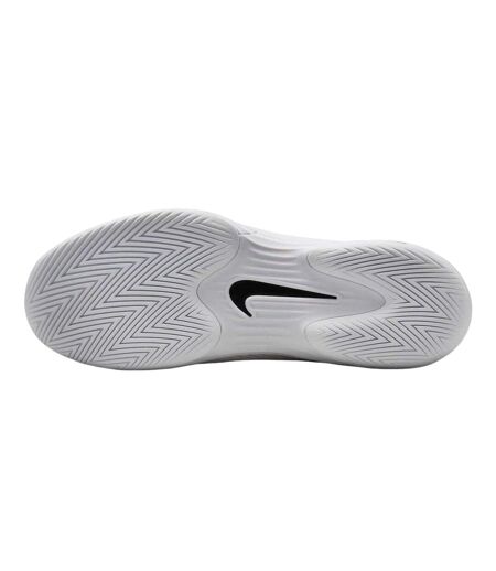 Mens Logo Low Cut Tennis Shoes White Black Nike