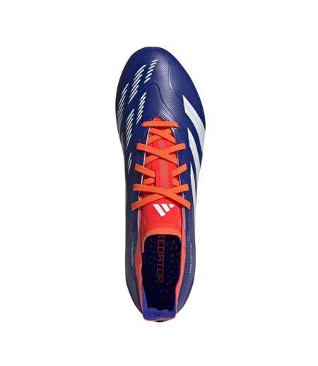 Chaussures De Foot Pour Terrain Souple Predator Pro Homme Bleu Blanc Rouge Adidas