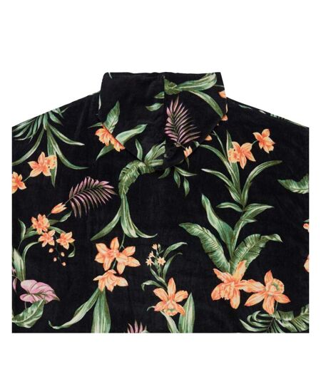 Poncho de surf noir/vert femme roxy stay magical - taille unique