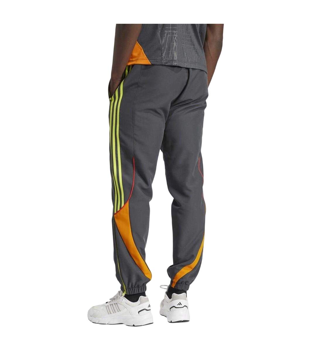 Mens Adidas Tracksuit Bottoms Dark Grey Los Angeles FC-2