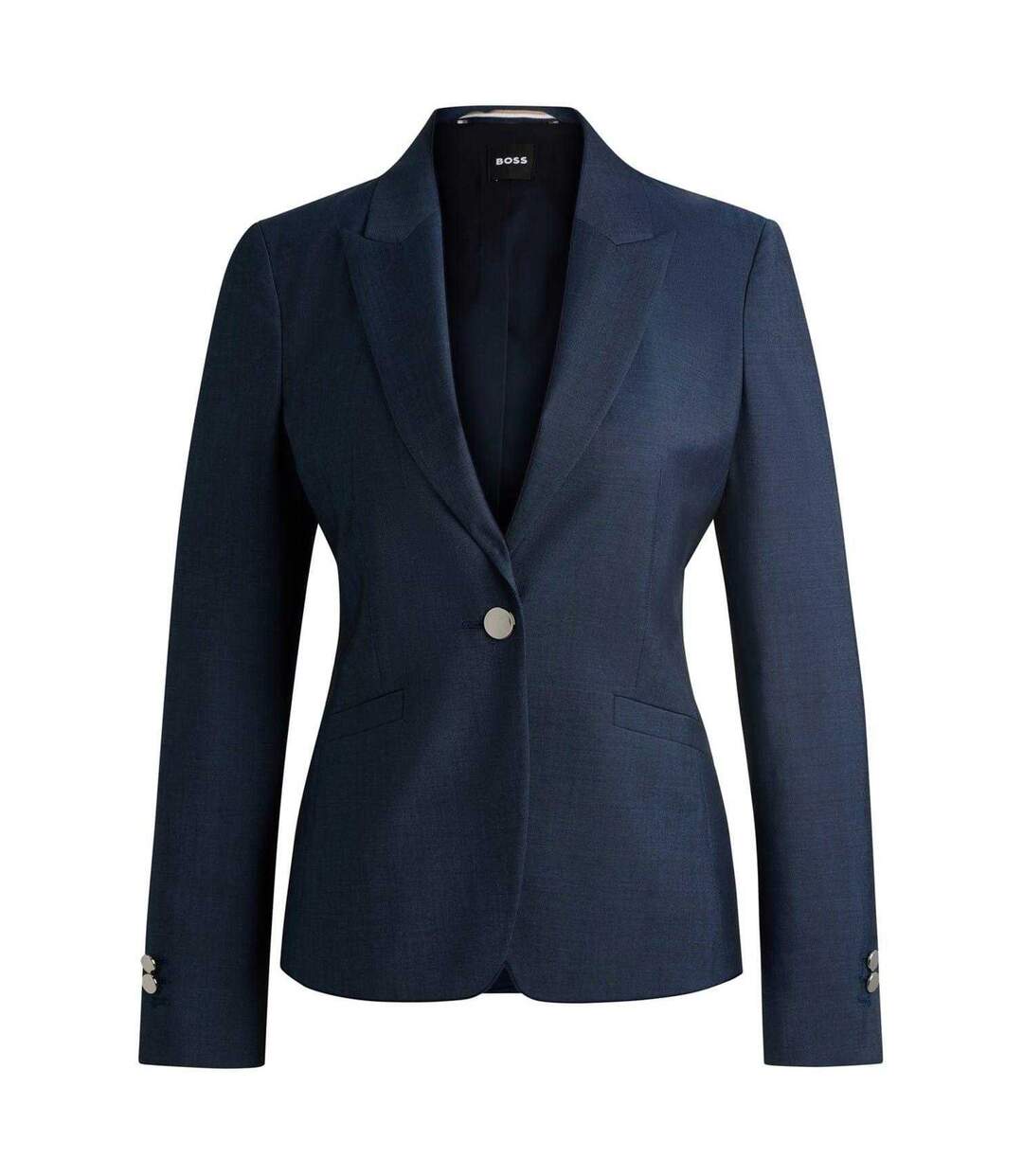 Blazer Officiel Motif/style À Motifs Femme Bleu Boss-2