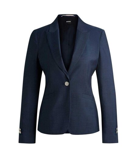 Blazer Officiel Motif/style À Motifs Femme Bleu Boss