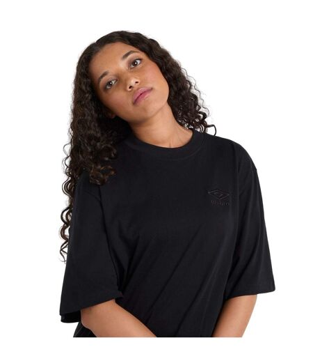 Umbro Womens/Ladies Core Oversized T-Shirt (Black)