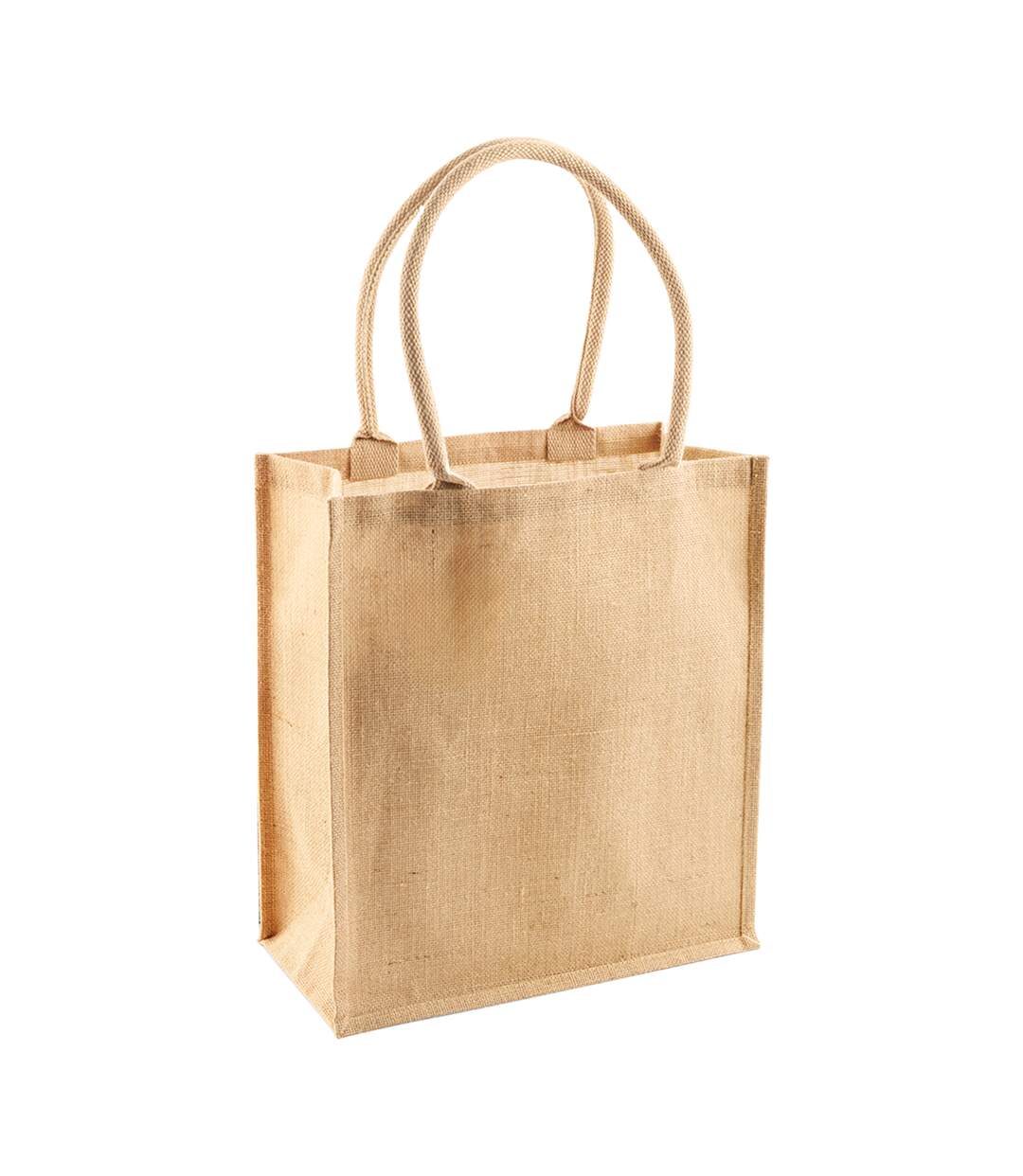 Boutique Jute Shopper Bag One Size Natural Westford Mill-1