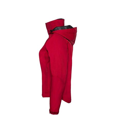 Jerzees Colours Ladies Premium Hydraplus 2000 Waterproof Jacket (Classic Red) - UTBC563