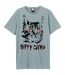 T-shirt black cat adulte bleu Amplified