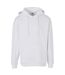 Mens Basic Oversized Hoodie Blanc Build Your Brand-1