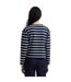 T-shirt Motif/style À Rayures Rallie Femme Blanc Marine French Connection-3