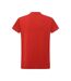 T-shirt Motif/style Uni Femme Rouge JHK-2