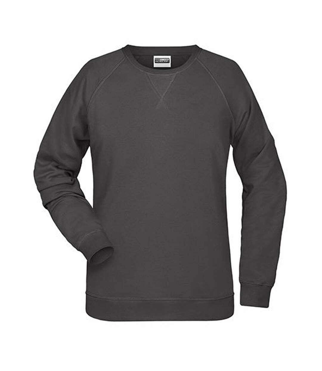 Sweat Femme Graphite Uni James And Nicholson-1
