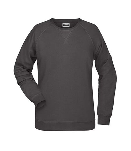 Sweat Femme Graphite Uni James And Nicholson