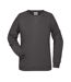 Sweat Femme Graphite Uni James And Nicholson-1
