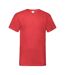T-shirt Valueweight Adulte Rouge Fruit Of The Loom-1