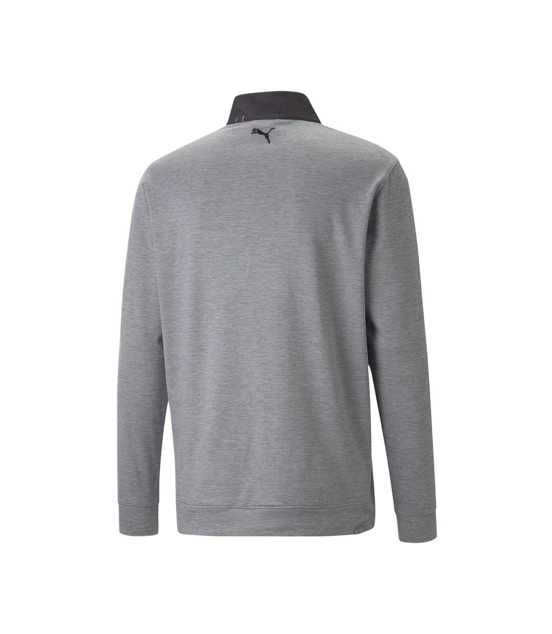 Mens Cloudspun Colour Block Jumper Black Puma-3