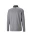 Mens Cloudspun Colour Block Jumper Black Puma-3