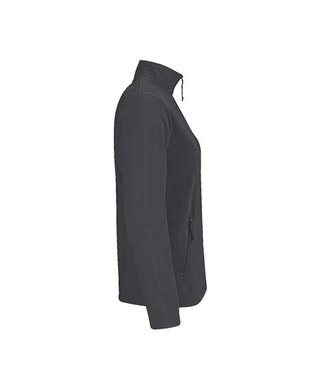 Veste Polaire Id.501 Femme Gris Foncé B&C