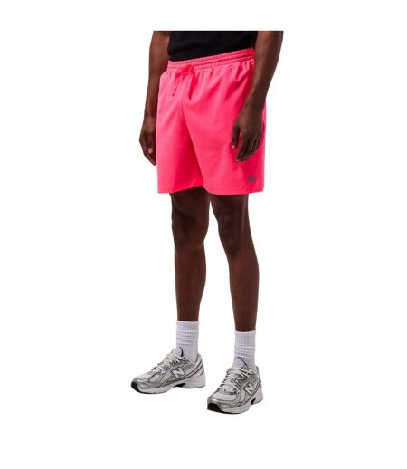 Mens Accelerate Shorts Neon Pink New Balance