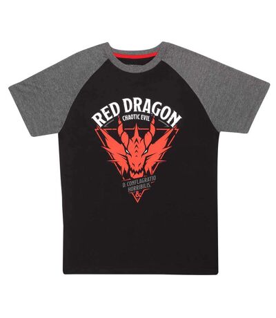 Dungeons & Dragons - T-shirt RED - Adulte (Noir) - UTHE1675