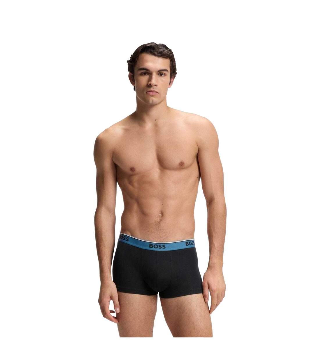 Pack Of 3  Mens Power Boxer Shorts  Black Boss-3