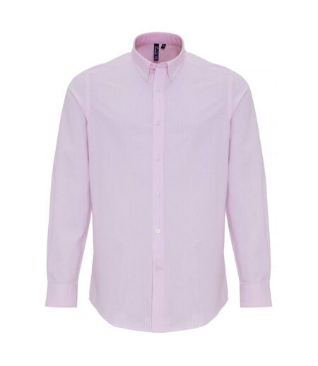 Chemise homme blanc / rose Premier