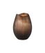 Vase Design Ligne Octave 31cm Marron