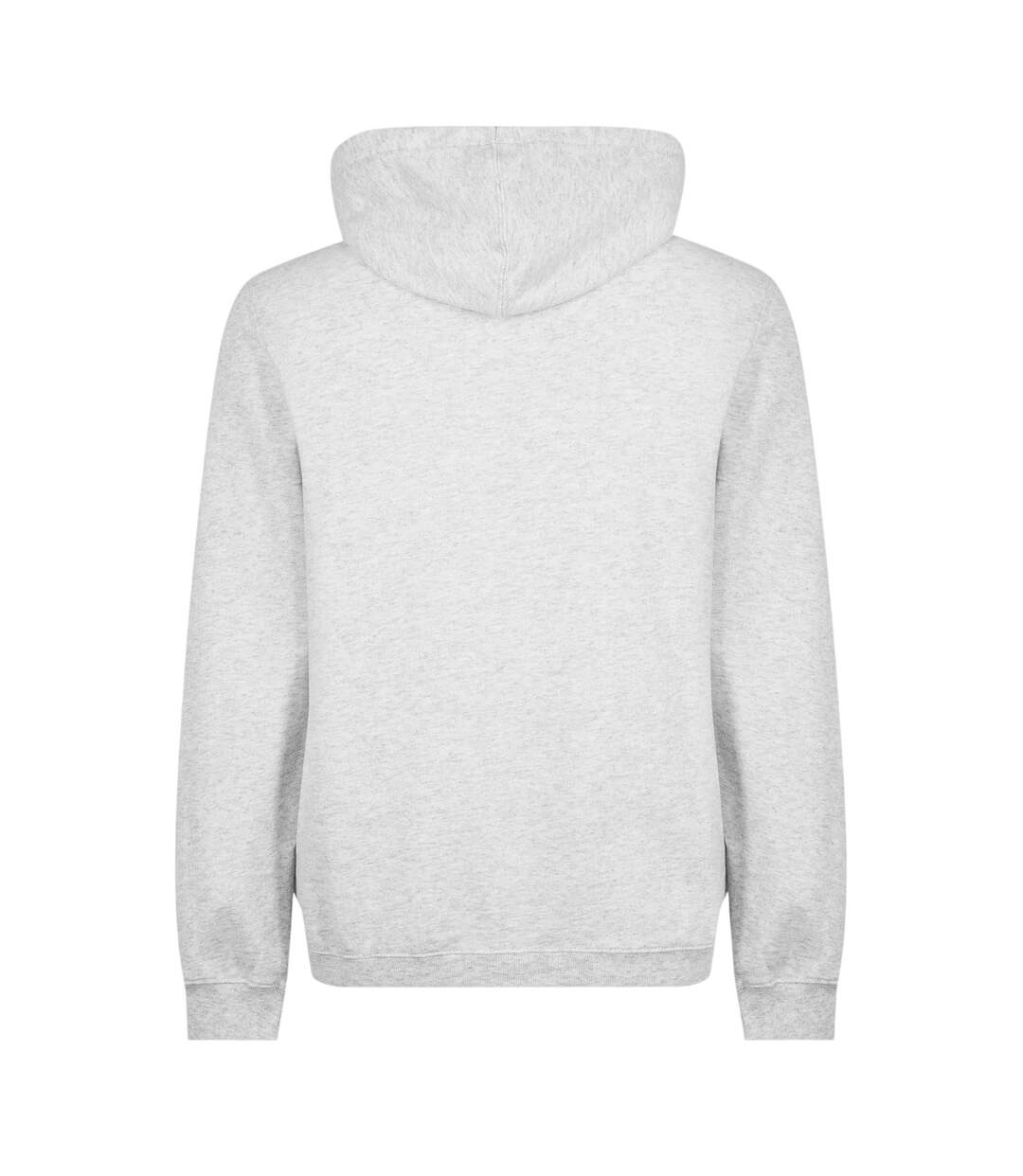 Unisex Adult Classic Logo Regular Hoodie Heather White Vans-2