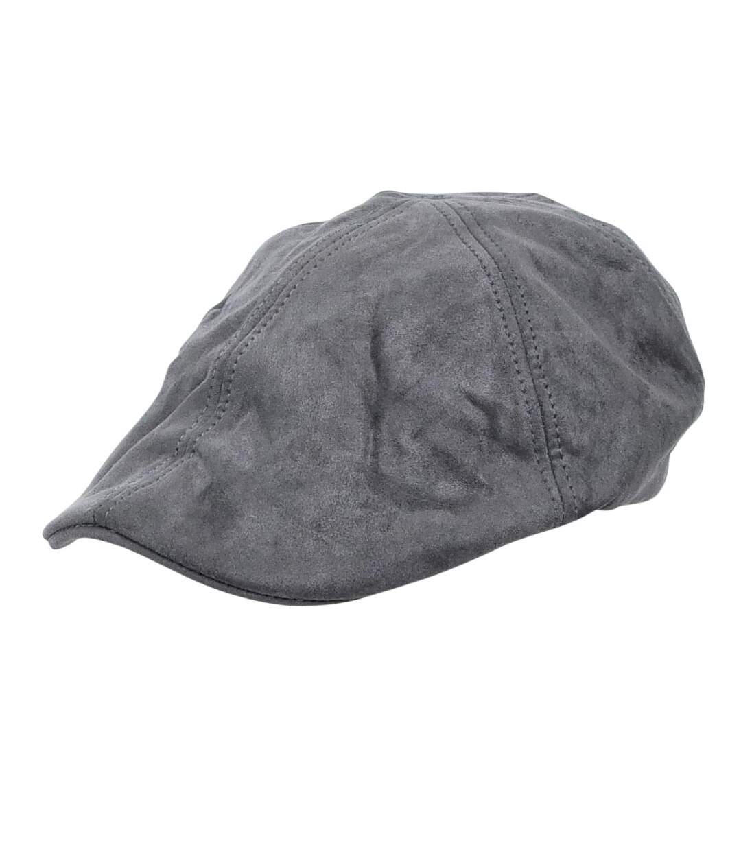 Casquette aspect daim-1