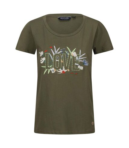 Regatta - T-shirt FILANDRA - Femme (Vert) - UTRG9282