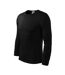 T-shirt Manches Longues Homme Noir Adler-4