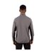Mens Wotterham Mock Neck Long-sleeved Top Storm Grey Trespass-4