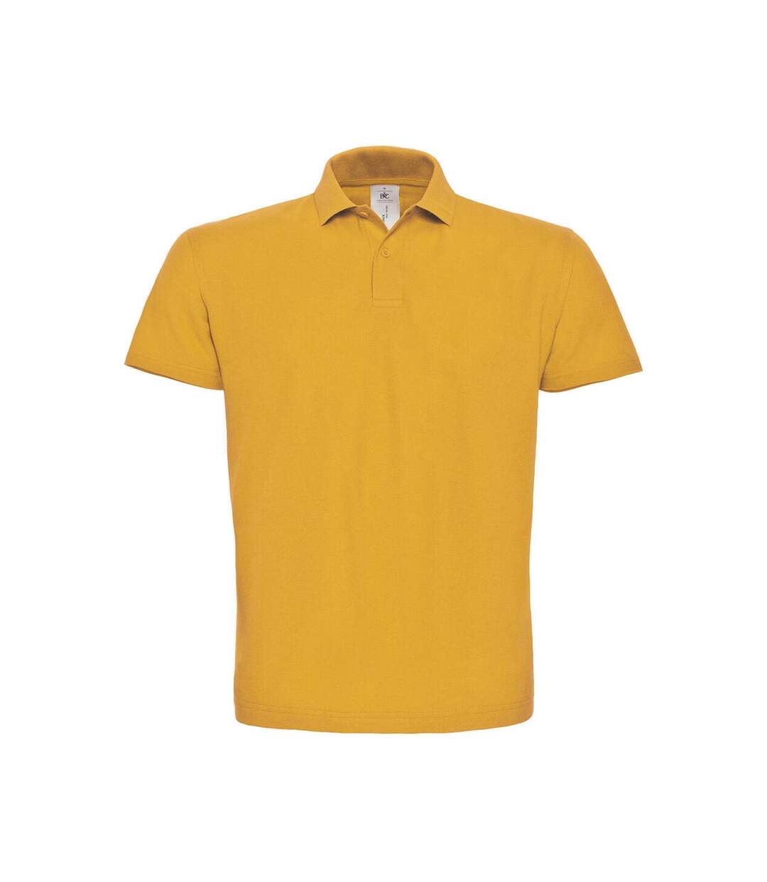 Polo Id.001 Homme Jaune Or B&C-1