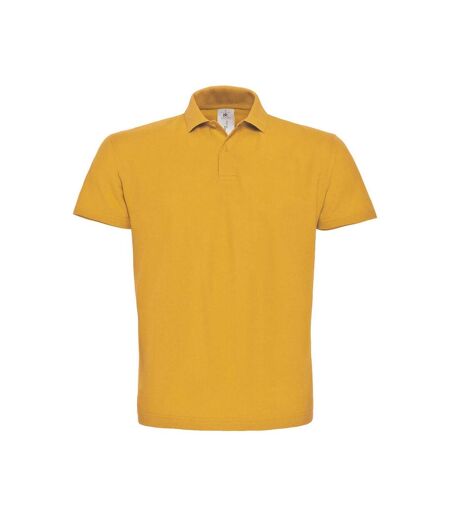 Polo Id.001 Homme Jaune Or B&C
