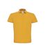 Polo Id.001 Homme Jaune Or B&C-1