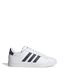 Baskets Grand Court 2.0 Homme Blanc Noir Adidas-2