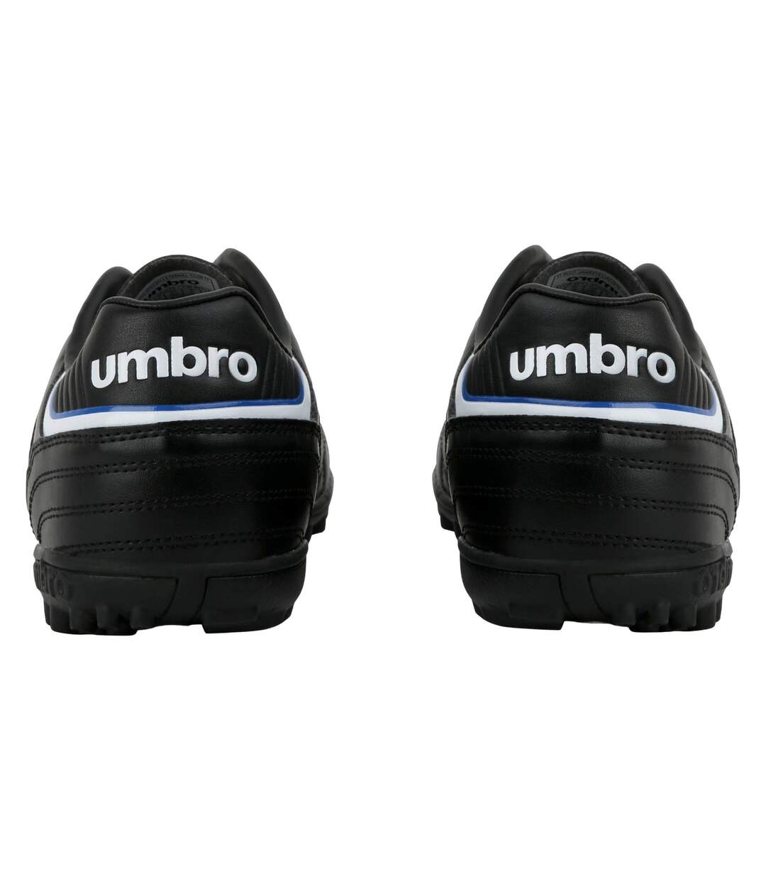 Mens speciali eternal club tf leather football boots black/white/royal blue Umbro-4