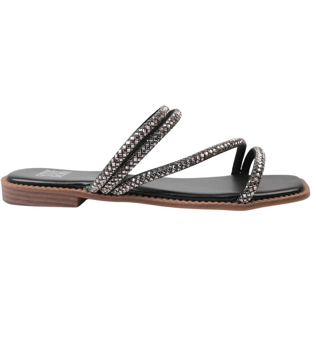 Sandales Motif/style Strass Femme Noir Where´s That From-1