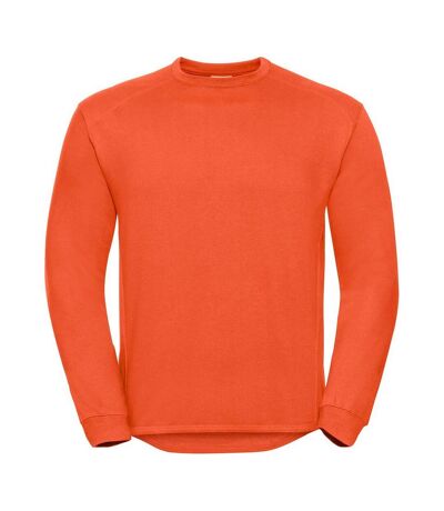 Russell Unisex Adult Heavyweight Sweatshirt (Orange)