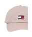 Casquette De Baseball Motif/style Logo Et Drapeau Femme Beige Tommy Jeans-2