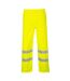 Portwest Mens Hi-Vis Breathable Rain Trousers (Yellow) - UTPW1249