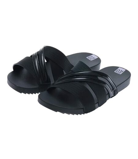 Womens/ladies Respiro Sandals Black Zaxy