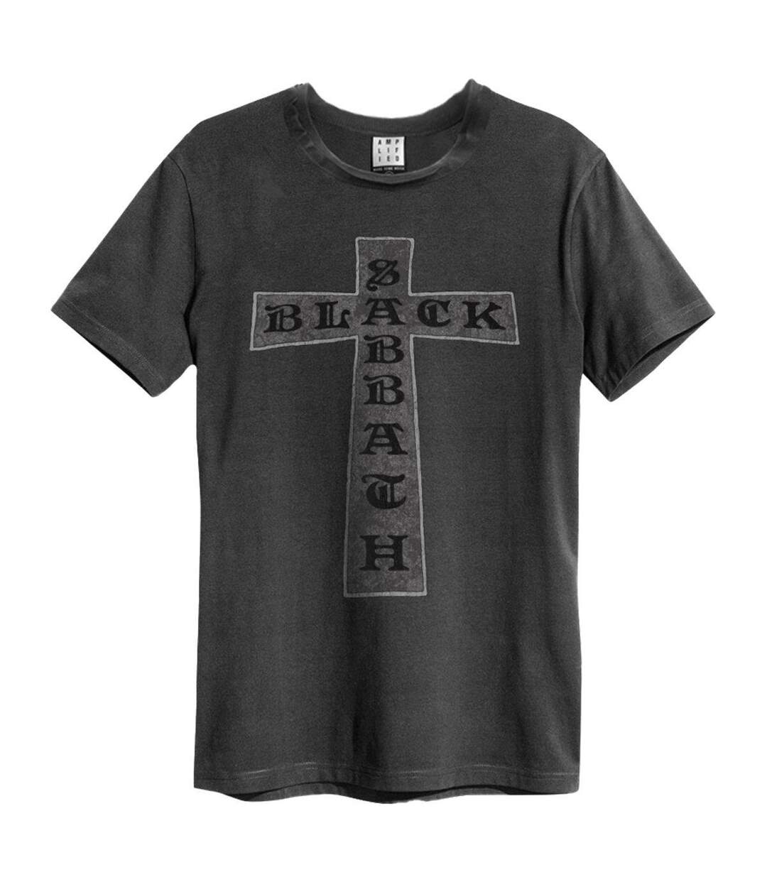 T-shirt cross adulte charbon Amplified-1