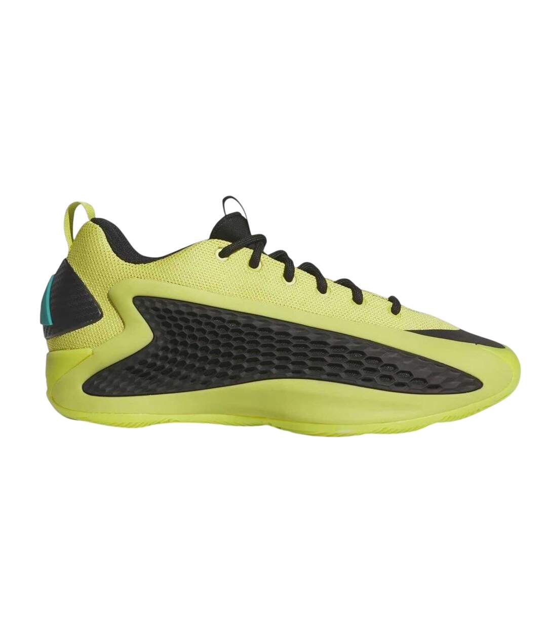 Chaussures De Basket Anthony Edwards Homme Vert Clair Vif Noir Bleu Sarcelle Adidas-1