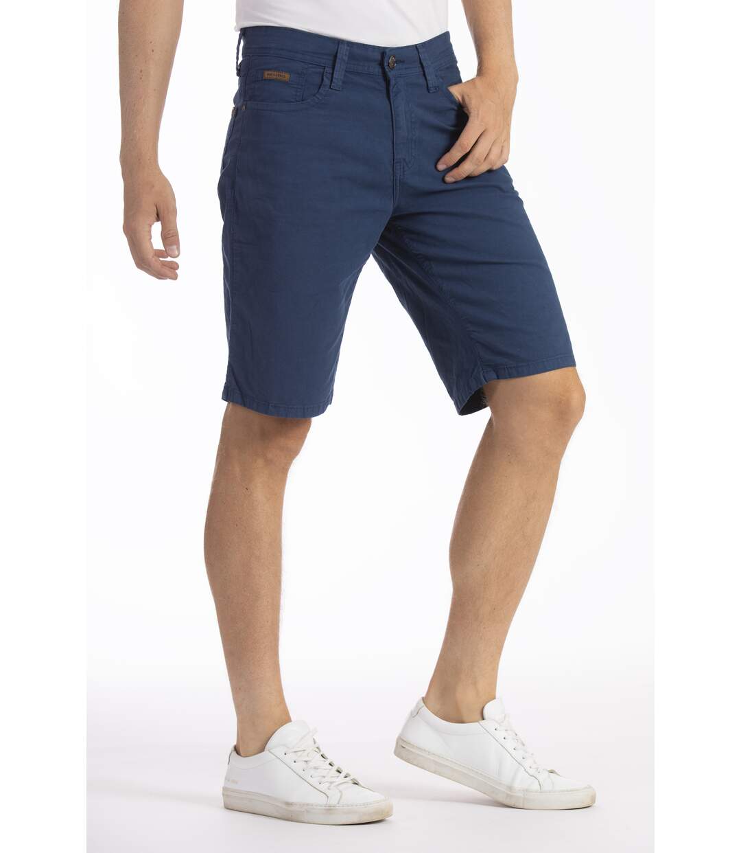 Bermuda coupe droite relax toile coton GENESYX-2