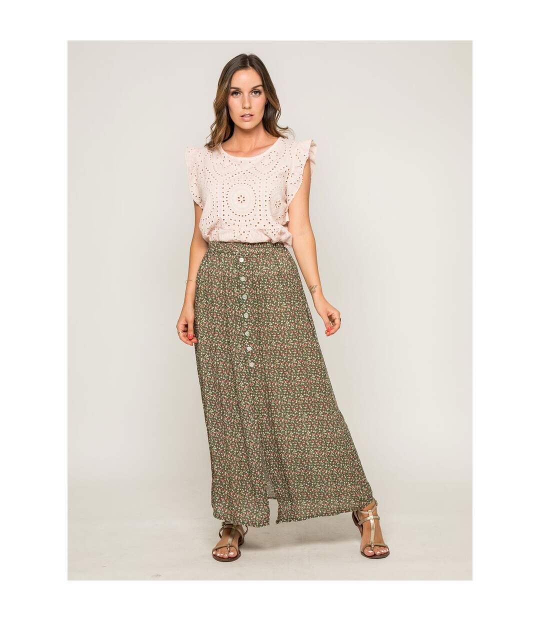 Top col rond broderies anglaises FOUE - Dona X Lisa-4